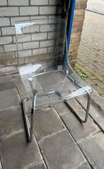 4x Tobias IKEA stoelen, Huis en Inrichting, Stoelen, Ophalen, Kunststof, Gebruikt, Wit