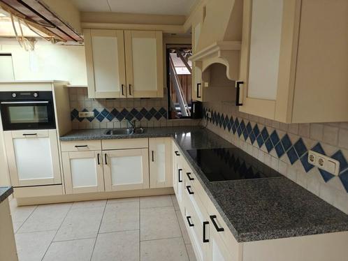 Complete gebruikte keuken te koop – deels Siemens, Huis en Inrichting, Keuken | Complete keukens, Gebruikt, Crème, Graniet of Steen
