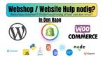 webshop hulp nodig in den haag, Ophalen of Verzenden, Nieuw