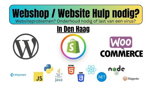 webshop hulp nodig in den haag, Boeken, Advies, Hulp en Training, Nieuw, Ophalen of Verzenden