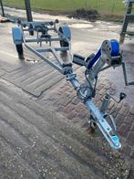 Nette gegalvaniseerde kanteltrailer 4,50m, Watersport en Boten, Boottrailers, Minder dan 1500 kg, Verstelbare verlichting, Sloepentrailer