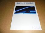 brochure Pontiac Trans Sport  1997, Verzenden, Zo goed als nieuw, Overige merken