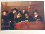 Rembrandt Grafische prent De Staalmeesters begin 20e eeuw, Verzenden, Voor 1940, Gebruikt