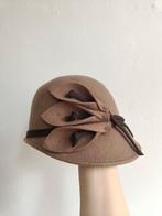 Vintage dames hoed pet hoofddeksel, 55 cm (S, 6⅞ inch) of minder, Vintage, Ophalen of Verzenden, Hoed