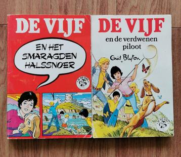 De Vijf jeugdboek (twee stuks)  beschikbaar voor biedingen