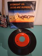 Midnight Oil - Beds Are Burning 7" Single  1987, Cd's en Dvd's, Vinyl | Pop, Ophalen of Verzenden, 1980 tot 2000, Zo goed als nieuw
