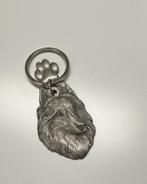 Sleutelhanger Belgische Herder - tin, Dier of Natuur, Nieuw, Ophalen of Verzenden, Nvt