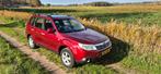 Subaru Forester 2.0 110KW AWD 2008 Rood, Auto's, Subaru, 1994 cc, Stof, Zwart, 4 cilinders