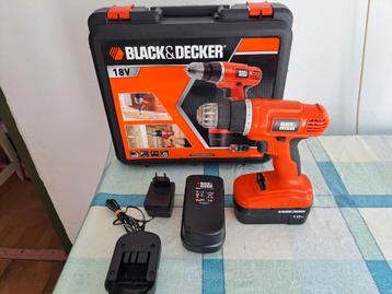 Black&Decker 18 V Accuboormachine  beschikbaar voor biedingen