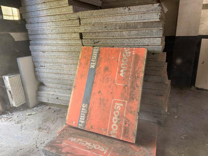 IsoBouw Isolatieplaten 10cm - Dak/Muur, Doe-het-zelf en Verbouw, Isolatie en Afdichting, Gebruikt, Dakisolatie, Piepschuim (Tempex)