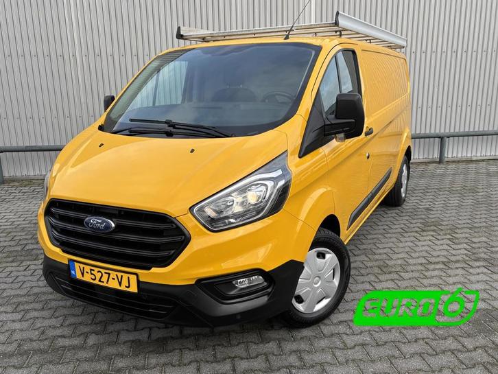Ford Transit Custom 340 2.0 TDCI L2H1*A/C*CRUISE*NAVI*HAAK*I, Auto's, Bestelauto's, Bedrijf, Te koop, ABS, Airconditioning, Alarm