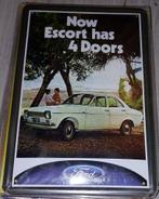 Ford Escort Metalen Wandbord - Nieuw, Boeken, Auto's | Boeken, Ophalen of Verzenden, Nieuw, Ford, Onbekend