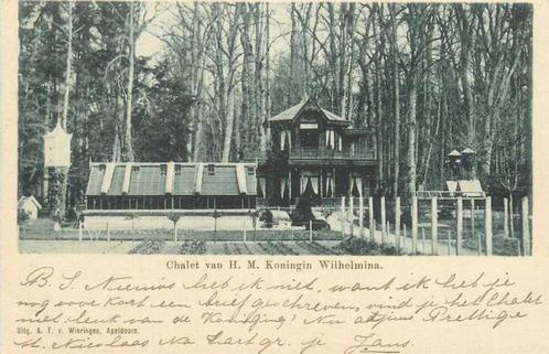 (300-457-001) Apeldoorn Chalet van Koningin Wilhelmina, Verzamelen, Ansichtkaarten | Nederland, Gelderland, Verzenden