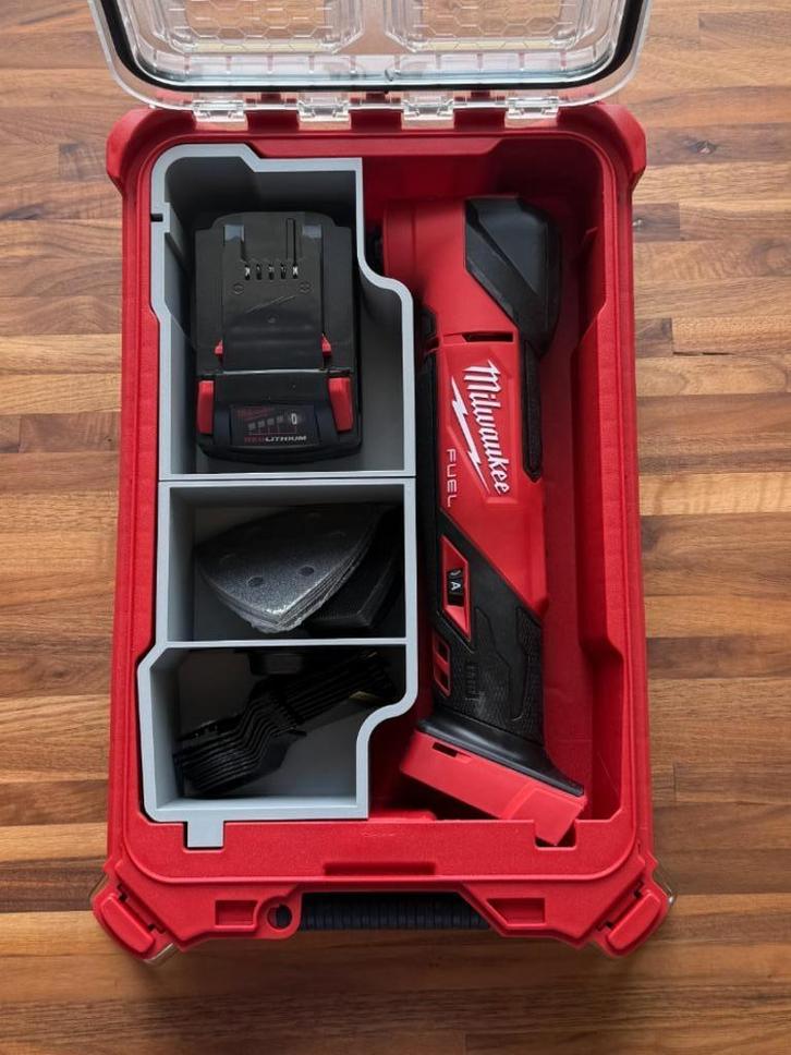Milwaukee Packout Inlay M18 Multitool, Doe-het-zelf en Verbouw, Gereedschapskisten, Nieuw, Ophalen of Verzenden