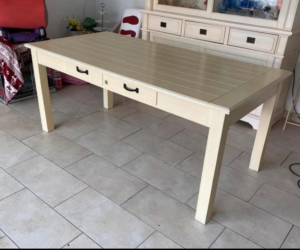 Riviera Maison dining table, Zo goed als nieuw, 150 tot 200 cm, Rechthoekig, 50 tot 100 cm