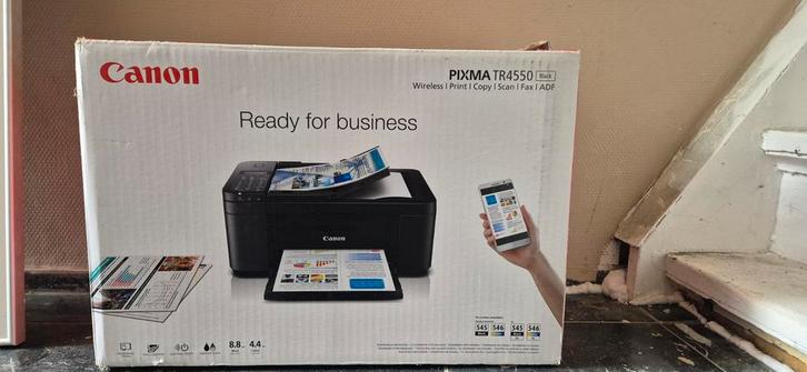 Canon Pixma TR4550 - Nieuw in doos!, Computers en Software, Printers, Nieuw, All-in-one, Inkjetprinter, Faxen, Kleur printen, Kopieren