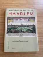 Historische atlas van Haarlem 1000 jaar Spaarnestad Speet, Boeken, Overige atlassen, Ophalen of Verzenden, Zo goed als nieuw, 1800 tot 2000