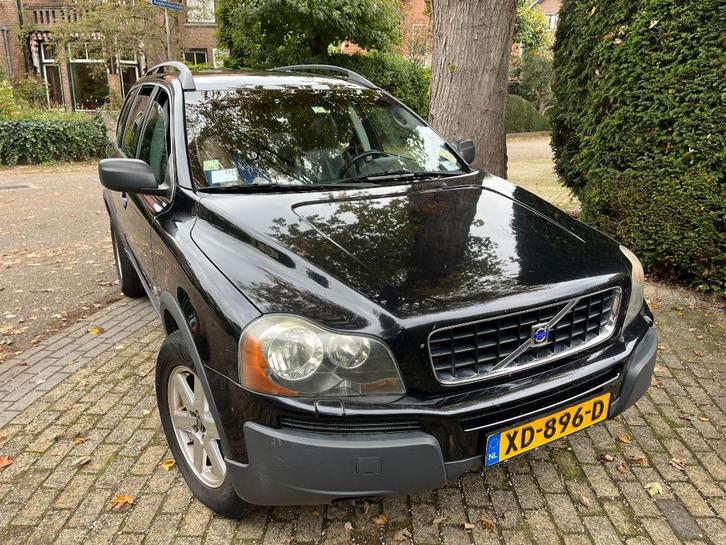 Volvo XC90 2.5 T Geartronic 2004 Zwart, Auto's, Volvo, Particulier, XC90, Benzine, F, SUV of Terreinwagen, Automaat, Geïmporteerd