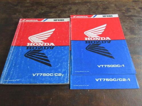 Honda VT750C VT750C2 VT750DC 1997 2000 manual handleiding, Motoren, Handleidingen en Instructieboekjes, Honda, Ophalen of Verzenden