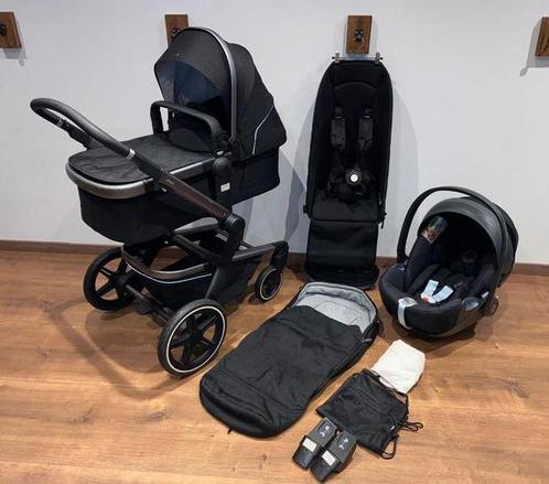 Joolz Day+ Grey Black SIY Edition 3in1 Complete Kinderwagen, Kinderen en Baby's, Buggy's, Zo goed als nieuw, Overige merken, Zonnekap