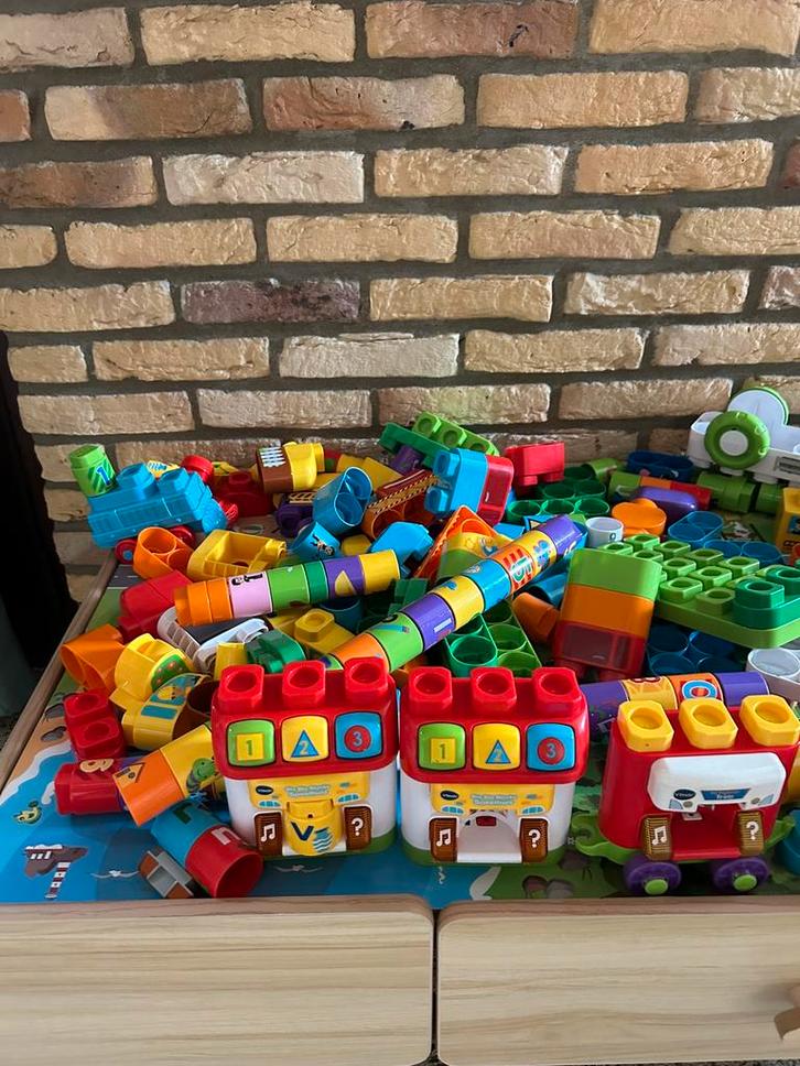Hele grote partij verschillende sets BLABLABLOCKS, Kinderen en Baby's, Speelgoed | Bouwstenen, Gebruikt, Overige merken, Ophalen