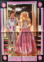 Vintage Jewel Secrets Barbie poster 1986/87, Ophalen of Verzenden, Zo goed als nieuw, Pop