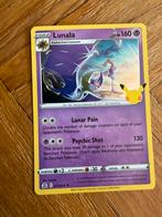 Pokémonkaart SWSH CEL Lunala 15/25, Hobby en Vrije tijd, Verzamelkaartspellen | Pokémon, Ophalen of Verzenden, Zo goed als nieuw
