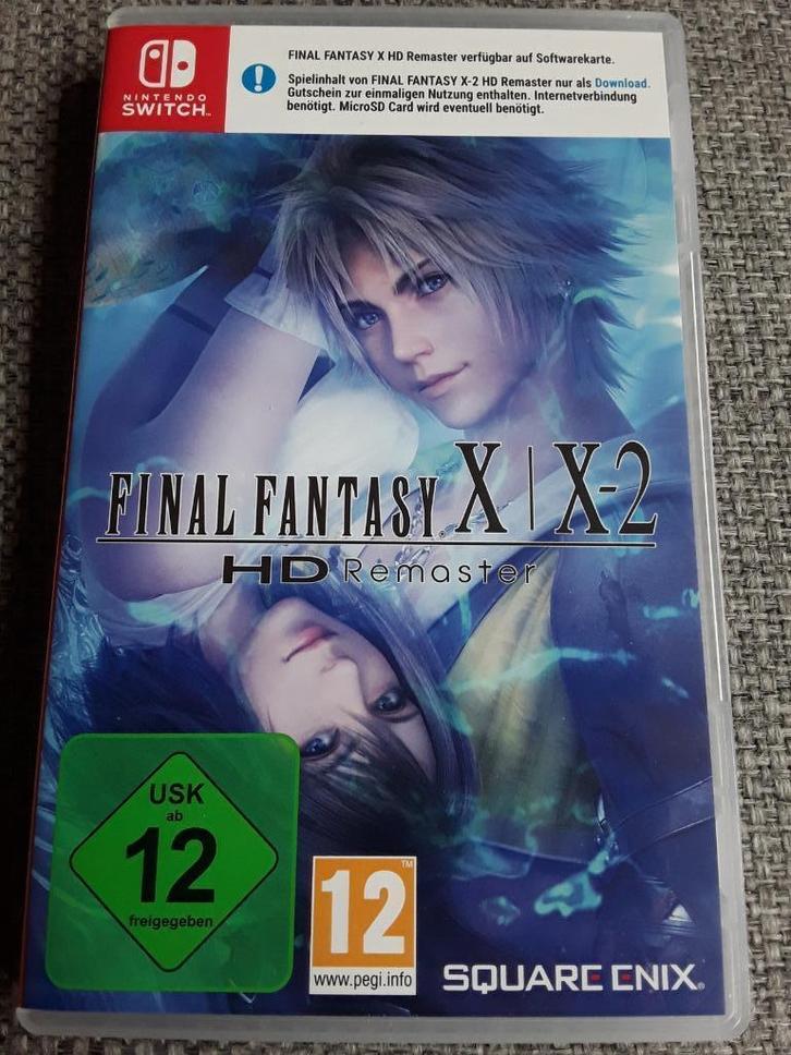 Nintendo Switch Game Final Fantasy X / X-2 HD Remastered, Spelcomputers en Games, Games | Nintendo Switch, Zo goed als nieuw, Role Playing Game (Rpg)