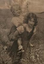 Schilderij 'Happy Days' met kinderen, Ophalen