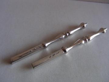 Miniatuur zilver L105-85 steunen schouw zilveren miniaturen beschikbaar voor biedingen
