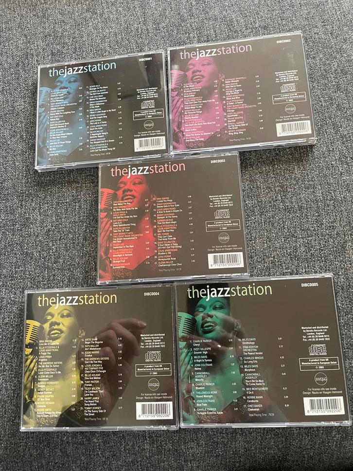 The Jazz Station - Vol. 1-5 CD Boxset, Cd's en Dvd's, Cd's | Jazz en Blues, Zo goed als nieuw, Jazz en Blues, 1980 tot heden, Boxset