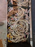 Staalkabel met lus & schoen versterkt + Harpsluiting, Doe-het-zelf en Verbouw, Ophalen, Gebruikt, Handmatig