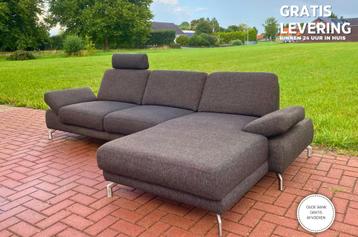 GRATIS LEVERING HEEL NL Henders & Hazel Stoffen Hoekbank beschikbaar voor biedingen