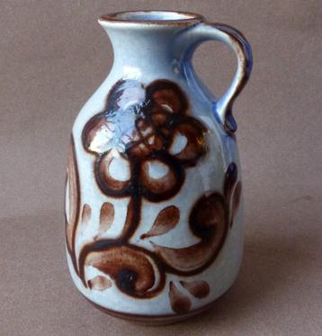 Übelacker 1777/18 vintage vaas West-Germany bloemen beschikbaar voor biedingen