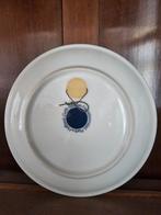 Delfts Blauw Bord - Klompenmaker, Ophalen of Verzenden