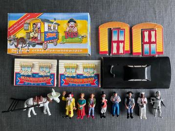 Pipo de Clown Poppetjes Ezel en Woonwagen ... niet compleet beschikbaar voor biedingen