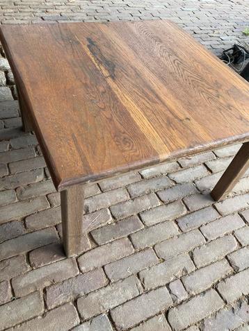 Hoek-/salontafel, eiken beschikbaar voor biedingen