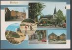 Holten 6 luik  Kerk Fietsen  Gelopen 1992, Verzenden, 1980 tot heden, Gelopen, Overijssel