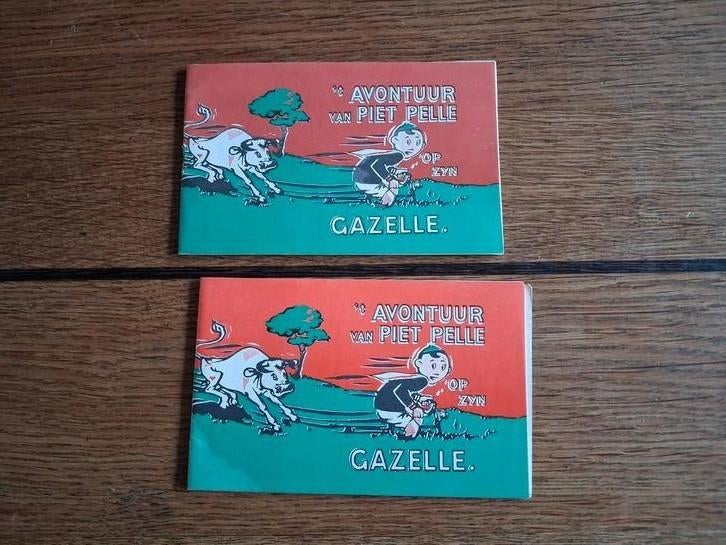 Pietje Pelle en zijn Gazelle Vintage Strips, Meerdere stripboeken, Ophalen of Verzenden, Gelezen, Onbekend