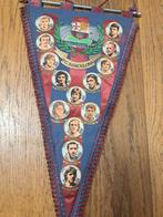 Barça / Fc Barcelona vaantje met oud-spelers, Ophalen of Verzenden