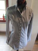 F697 MARNELLI mt 36 blouse blauw wit ruit, Zo goed als nieuw, Verzenden, Blauw, Maat 36 (S)