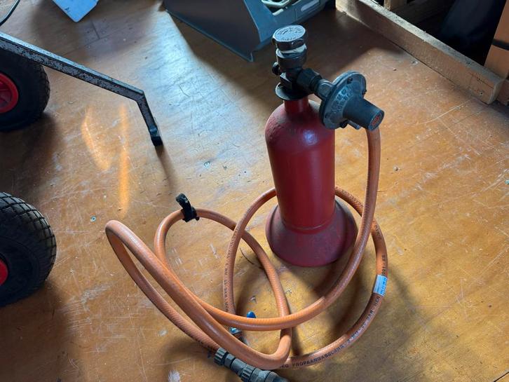 Loodgieters Gasbrander Set, Doe-het-zelf en Verbouw, Gereedschap | Lasapparaten, Gebruikt, Overige typen, Ophalen