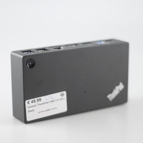 Lenovo ThinkPad USB 3.0 Ultra Dock, Computers en Software, Laptop-opladers, Zo goed als nieuw