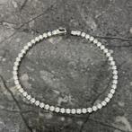 14 karaat witgouden armband tennisarmband schakel, Sieraden, Tassen en Uiterlijk, Armbanden, Ophalen of Verzenden, Nieuw, Goud
