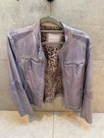 Lila jasje kunstleer / mt 42  / i.z.g.st., Kleding | Dames, Ophalen of Verzenden, Zo goed als nieuw, Maat 42/44 (L), Paars