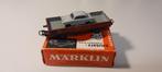 Marklin 4904: laagbordwagen met Ford Taunus 12M in rode OVP, Wisselstroom, Gebruikt, Wagon, Ophalen of Verzenden