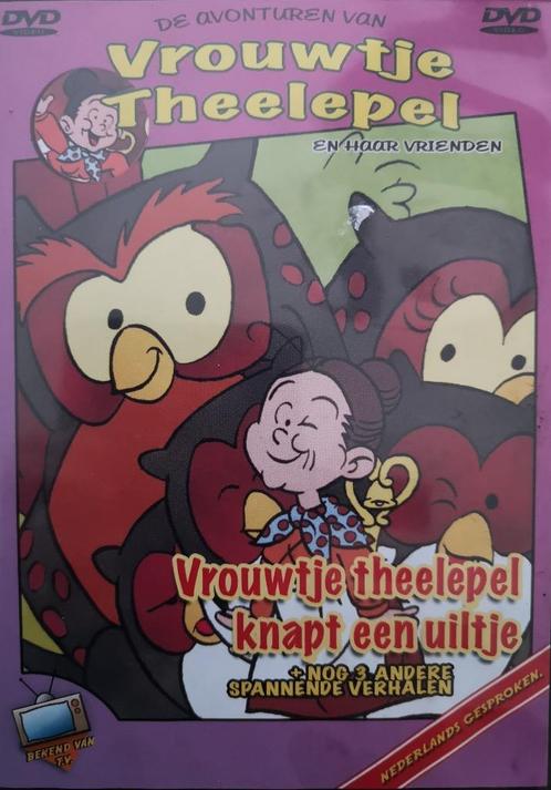 DVD Vrouwtje Theelepel - Vrouwtje Theelepel Knapt Een Uitje, Cd's en Dvd's, Dvd's | Kinderen en Jeugd, Zo goed als nieuw, Tv fictie