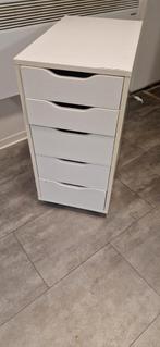 IKEA Alex Ladenblok, Overige materialen, Minder dan 50 cm, Gebruikt, 5 laden of meer