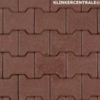 NIEUWE betonklinkers paars H-klinkers 8cm dik KOMO H-profiel