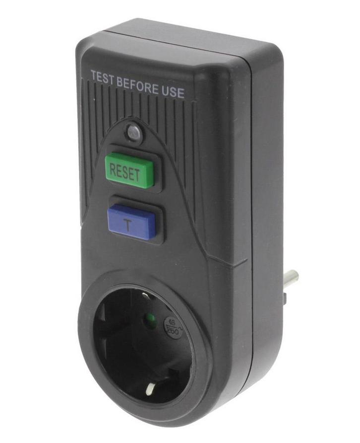 Stekker aardlekschakelaar, Caravans en Kamperen, Caravan accessoires, Zo goed als nieuw, Ophalen of Verzenden